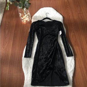 Black cocktail dress